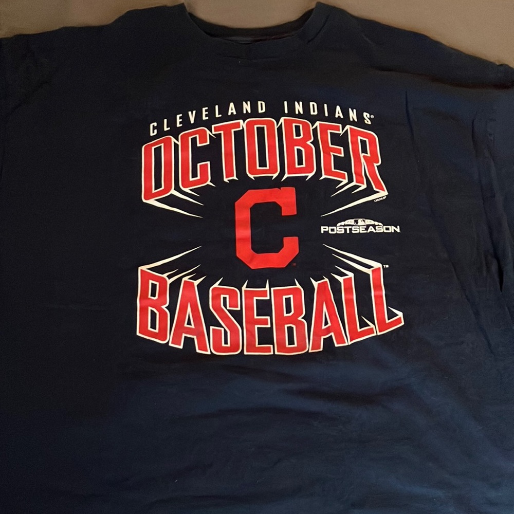 Cleveland Indians MLB 2018 Playoffs Baseball T Shirt